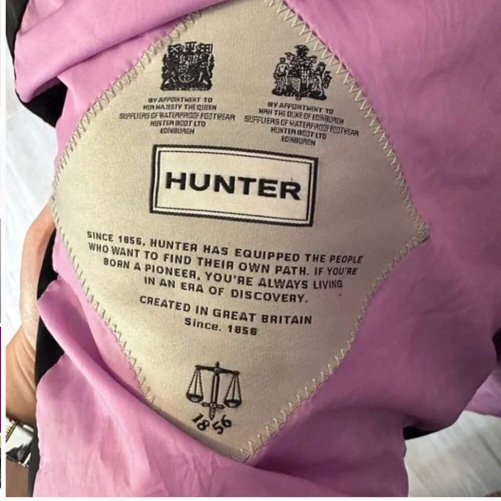 Hunter Original Astro Faux Fur Trim Parka size Small - Picture 11 of 12